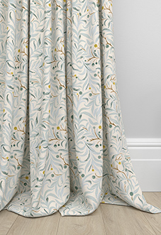 Malory, Aqua - Made to Measure Curtains